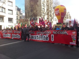 Manifestation parisienne